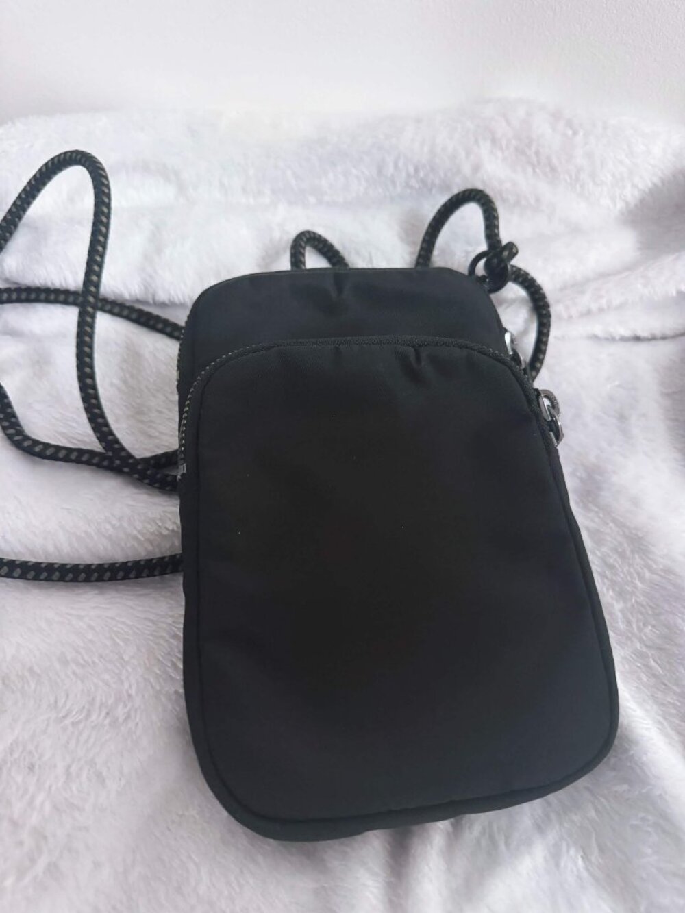 COS Black Crossbody Phone Pouch